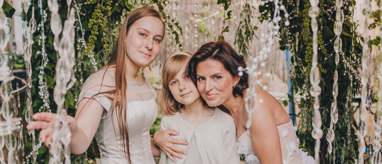 Свадьба Вечерний волшебный лес